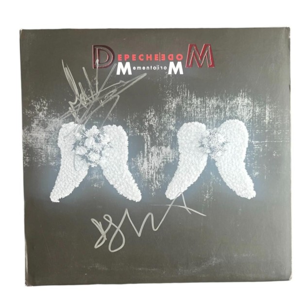 LP in vinile firmato dai Depeche Mode
