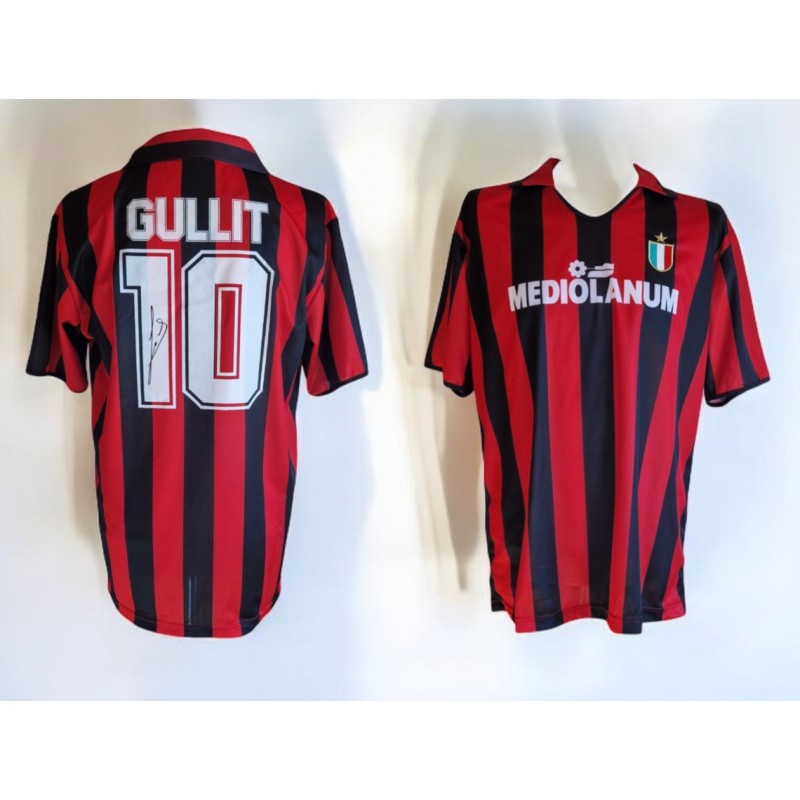 Ruud Gullit's AC Milan Signed Shirt