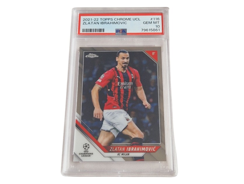 Card Max Zlatan Ibrahimovic Topps Chrome UCL 2021/22