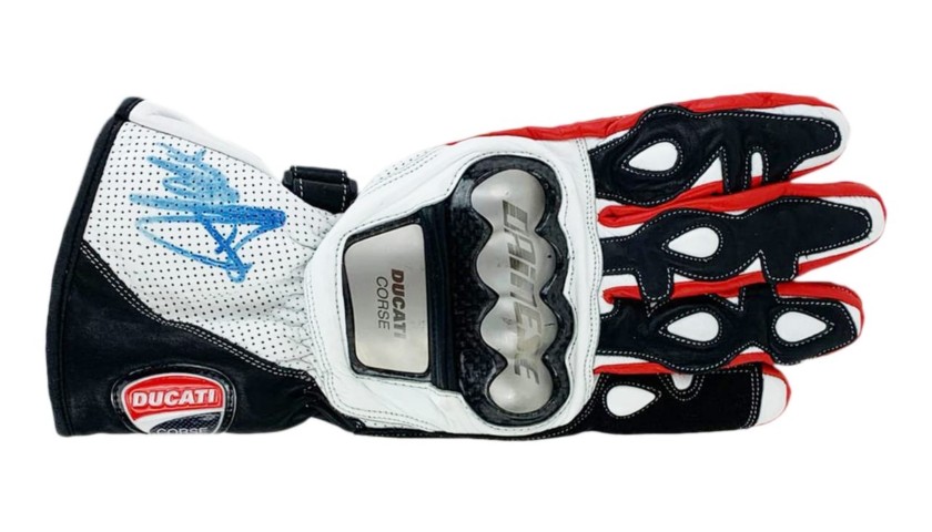 Ducati Glove Signed by Andrea Dovizioso