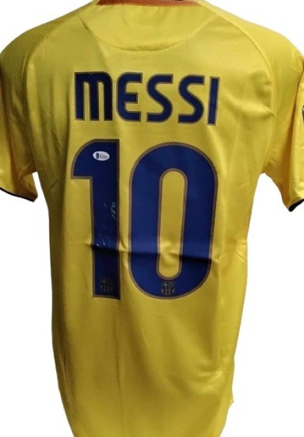 Messi Barcelona replica Signed Shirt, 2008/09 