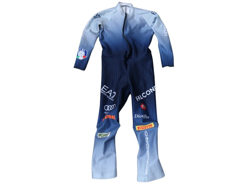 Ski race suit worn and signed by Marta Bassino - Sci Alpino 2024