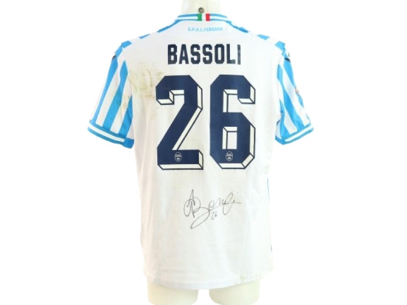 Bassoli's SPAL vs Milan Futuro Signed Unwashed Shirt, 2025 