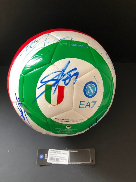 Official Napoli Tricolore Football, 2023/24 - Signed by the Squad