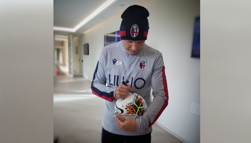 Serie A 2019/20 Matchball - Signed by Bologna