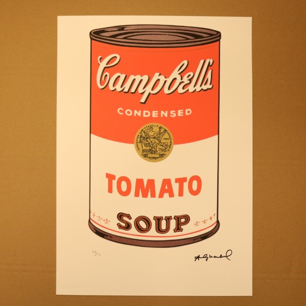 Andy Warhol "Campbell's" Signed Limited Edition