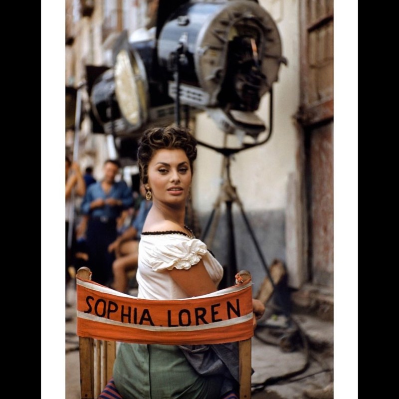 Sophia Loren - Signed Photograph from Magnum Photos