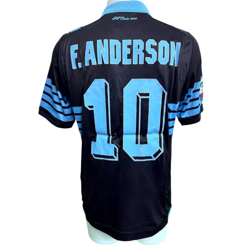 Anderson's Chievo vs Lazio Match-Issued Shirt, 2015