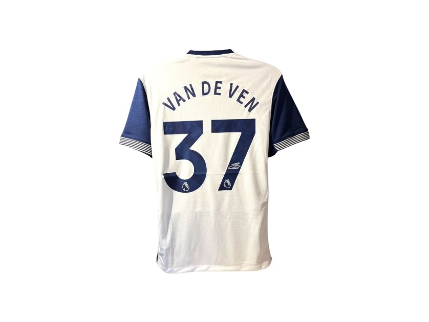 Micky van de Ven's Tottenham FC 2024/25 Signed Replica Shirt