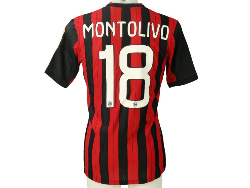 Montolivo's Milan Match-Issued Shirt, 2013/14