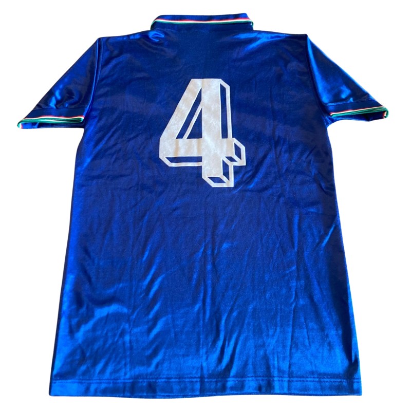 Collovati's Italy Match-Issued Shirt, WC 1986