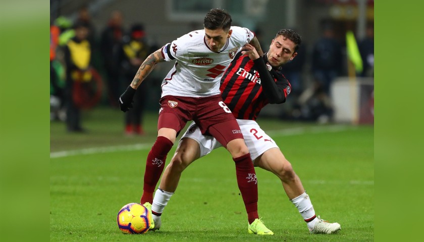 Baselli's Torino Match-Issue Signed Shirt, 2018/19 
