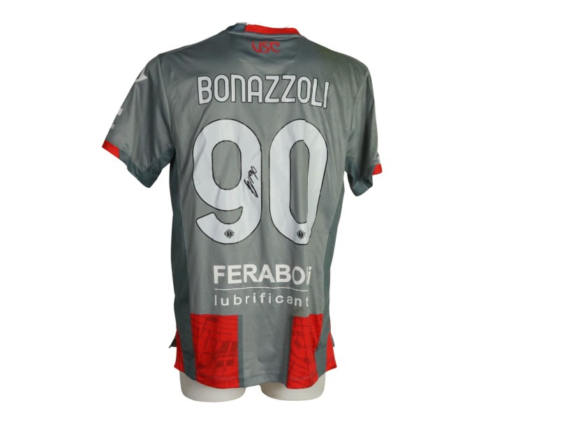 Bonazzoli's Signed Unwashed Shirt, Parma vs Cremonese 2026