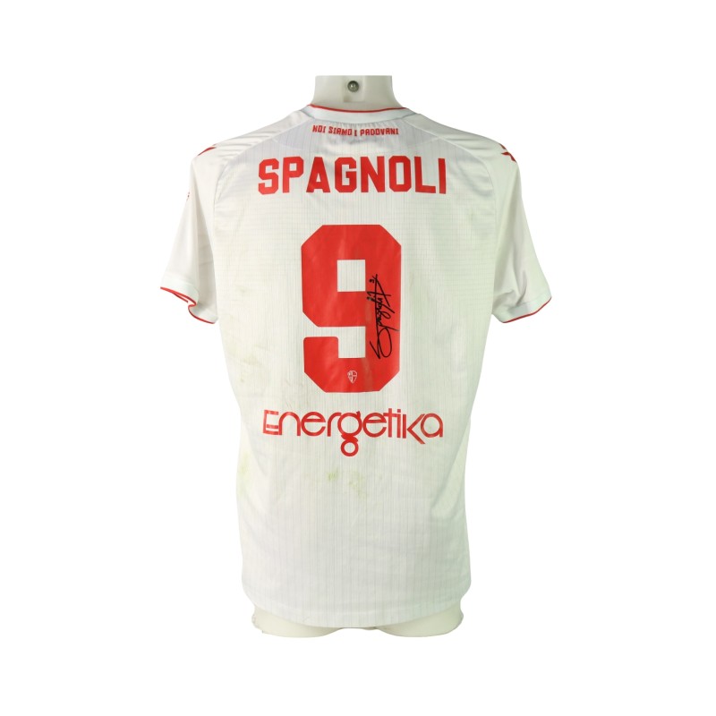 Spagnoli's Signed Unwashed Shirt, Padova vs Vicenza 2024