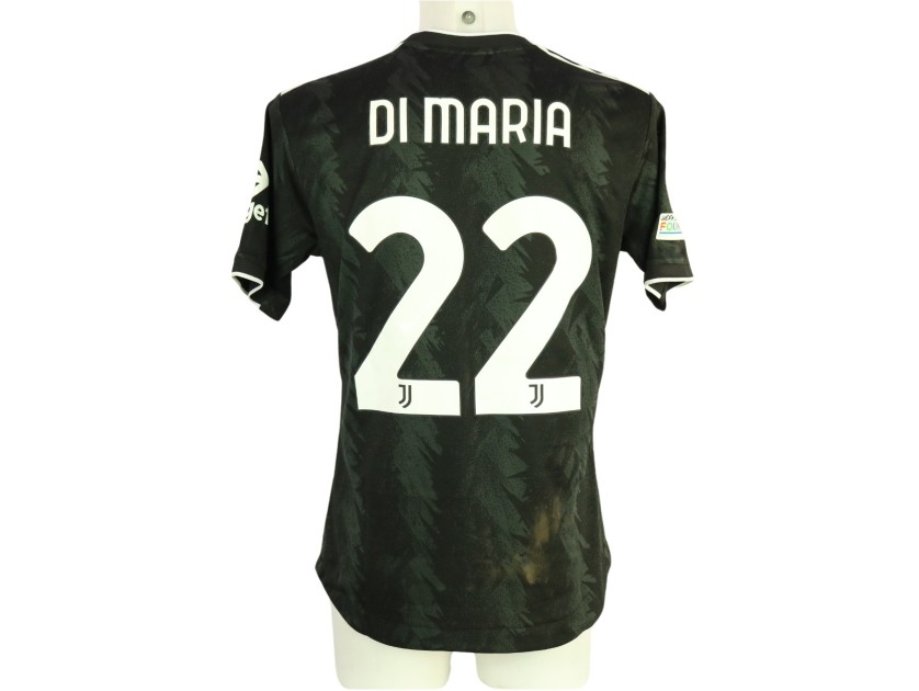 Di Maria's Juventus Issued Shirt, UEL 2022/23