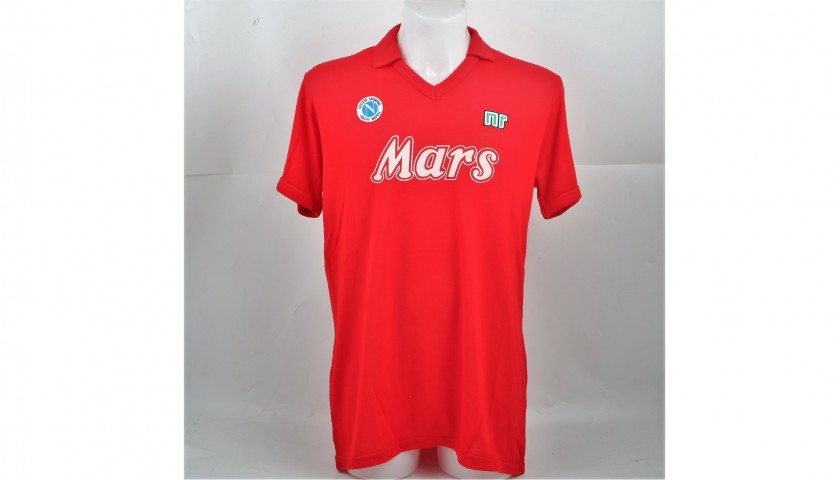 Fusi's Match-Issued/Worn Napoli Shirt, 1988/89 Season