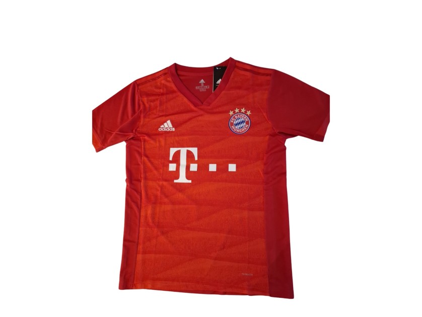 Robert Lewandowski s Bayern Munich 2019 20 Signed Replica Shirt CharityStars