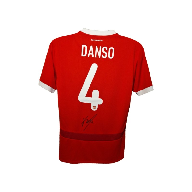 Kevin Danso Signed Austria 2024-25 Home Football Shirt 