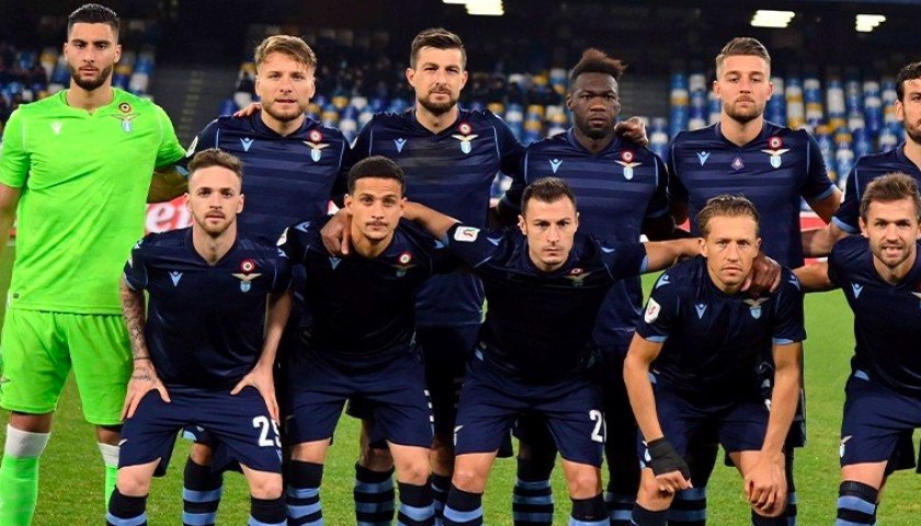 Berisha's Worn Shirt, Napoli-Lazio 2020