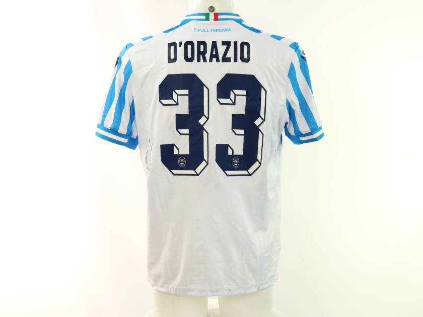 Maglia D'Orazio Unwashed SPAL vs Perugia 2025 - Autografata