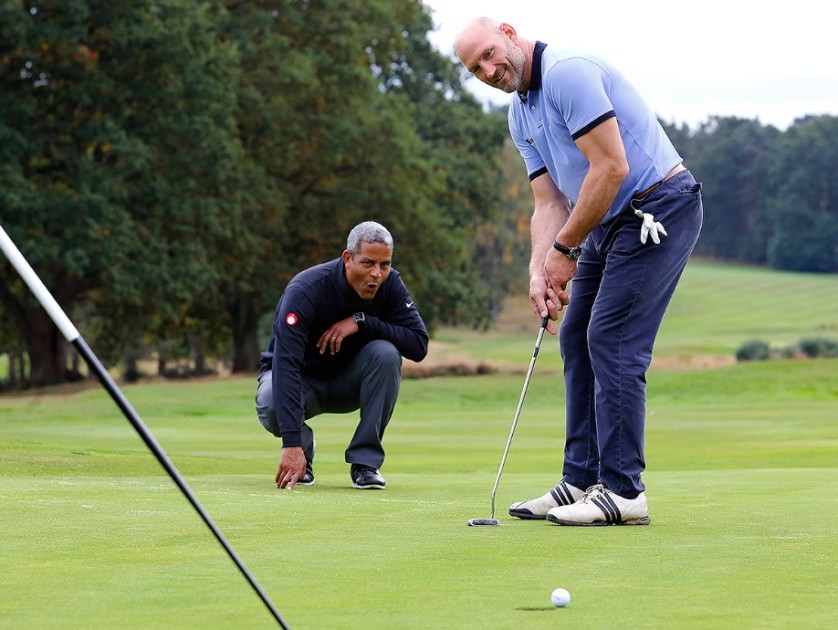 Golf Day for 6 With Lawrence Dallaglio and Jeremy Guscott
