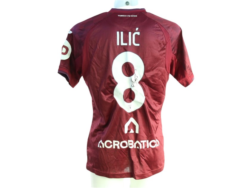 Maglia Ilic unwashed Juventus vs Torino 2024 - Autografata