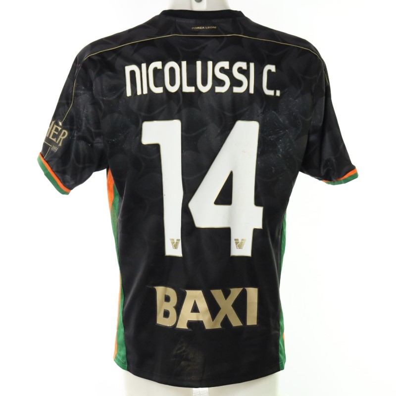 Nicolussi's Special Edition Venezia vs Roma Unwashed Shirt, 2025