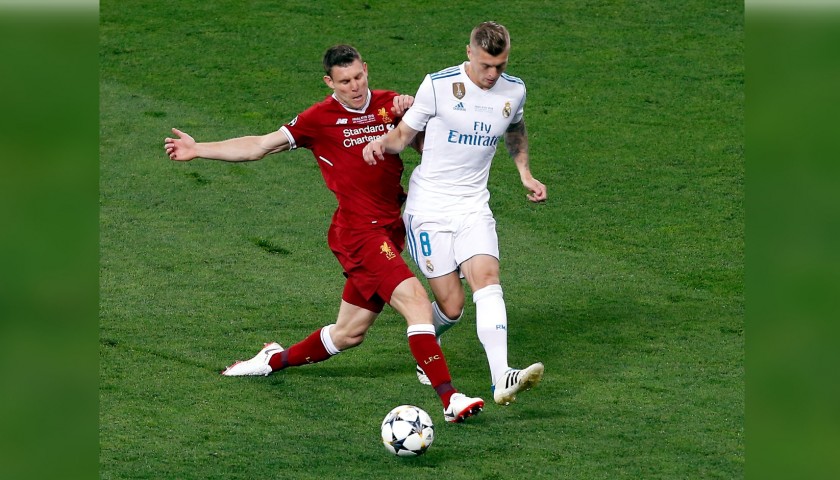 Kroos' Real Madrid Match-Issue Kiev 2018 Final Shirt