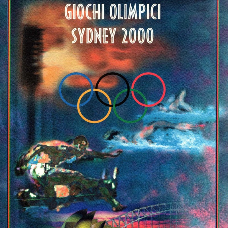 Official Stamp Folder - Sydney 2000