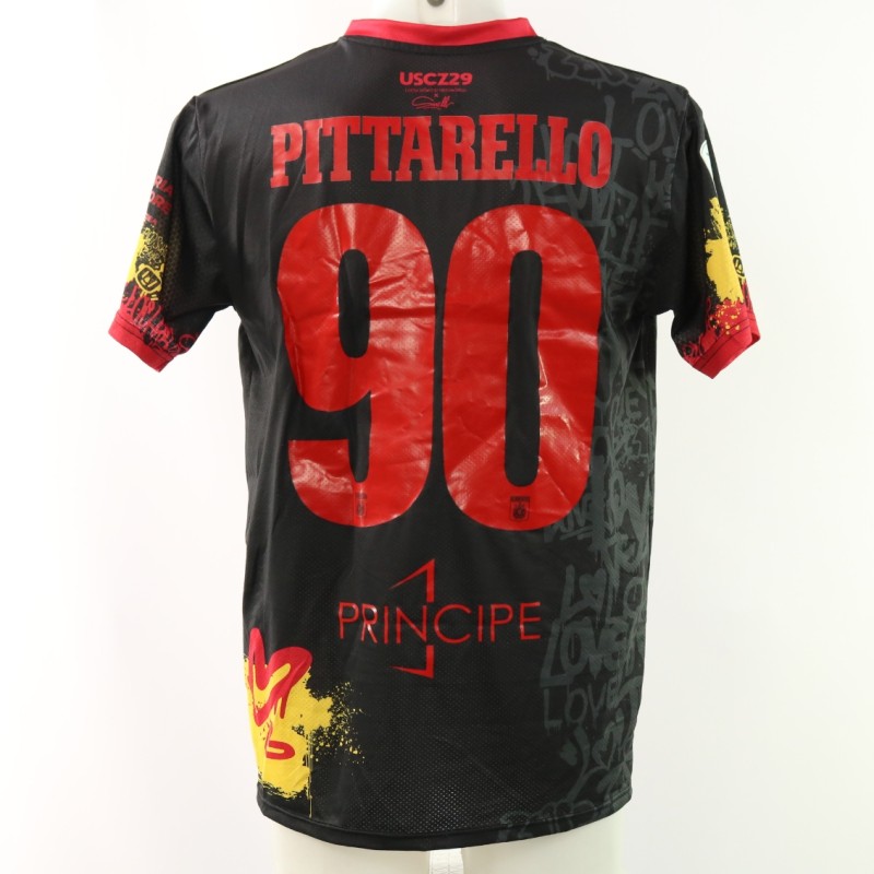 Pittarello's Catanzaro vs Brescia Unwashed Shirt, 2024 - Limited Edition