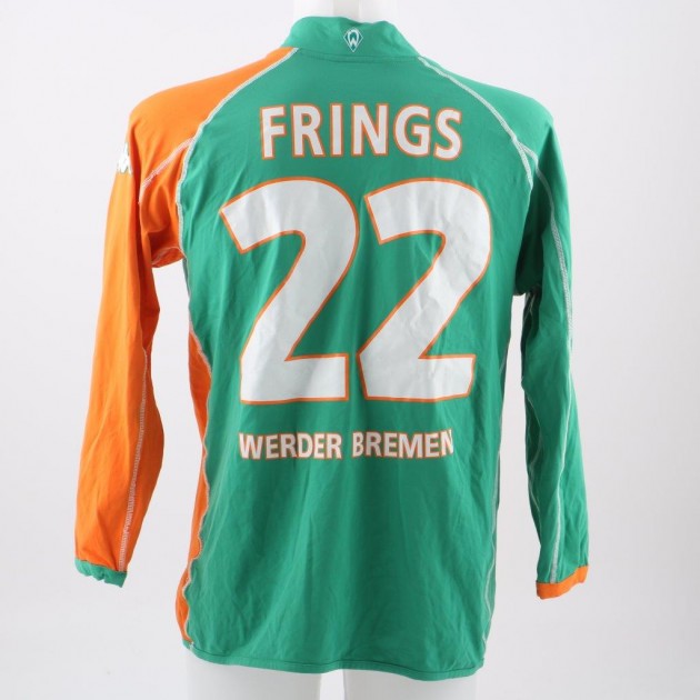 Frings' issued/worn Werder Bremen shirt, Champions League 2005/2006