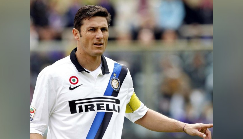 Zanetti's Official Inter Signed Shirt, 2011/12