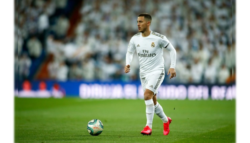 Hazard's Official Real Madrid Signed Shirt, 2019/20