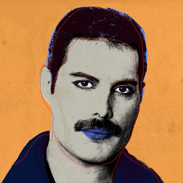 "Freddie Mercury" di Andrea Pisano - Icon Pop