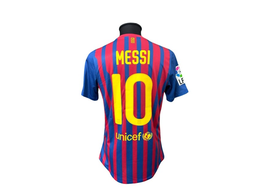 Messi's Barcelona Issued Shirt, 2011/12
