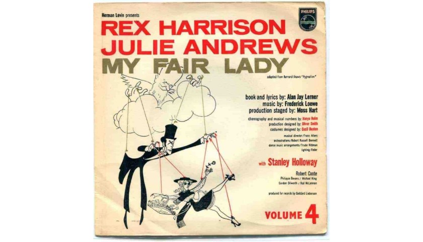 "My fair lady" Vinyl Album - Rex Harrison, Julie Andrews, 1958