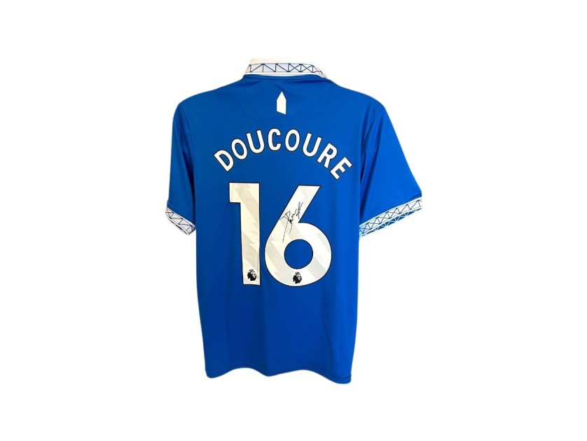 Maglia replica firmata da Abdoulaye Doucouré per l'Everton 2023/24