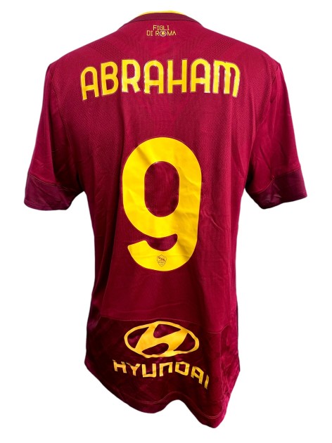 Abraham's Roma Issued Shirt, 2021/22