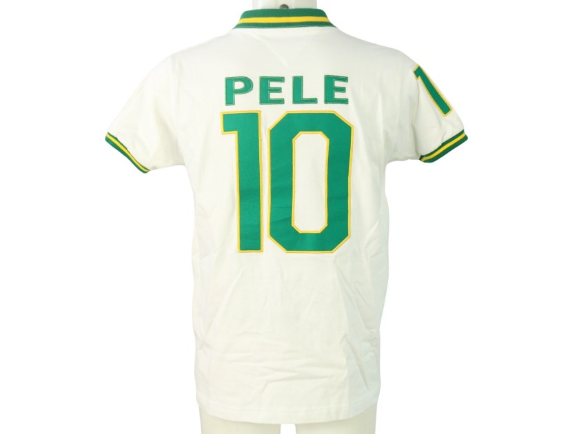 Pele Replica Cosmos Signed Shirt