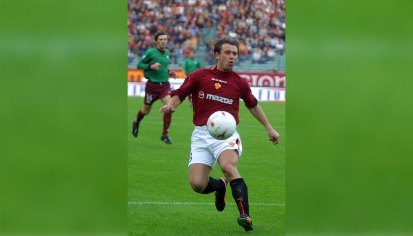 Cassano's Roma Signed Match Shirt, 2003/04