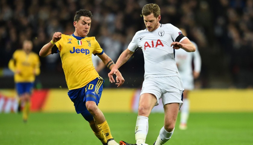 Vertonghen's Match-Worn 2018 Tottenham-Juventus Shirt