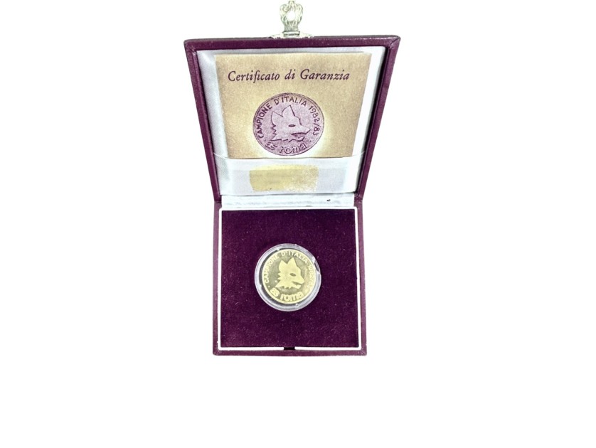 Roma's Italian Champions Official Medal, 1982/83
