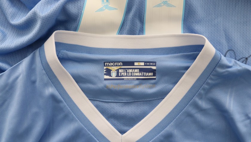 Maglia ufficiale Immobile Lazio, 2021/22 - Autografata - CharityStars