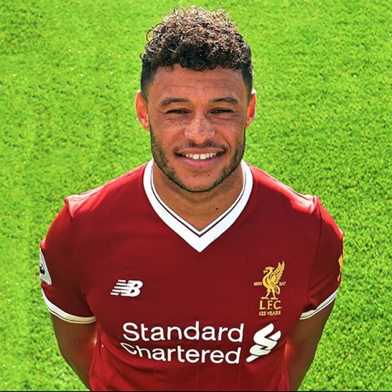 Alex Oxlade-Chamberlain's Worn and Signed Limited Edition 'Seeing is Believing' 17/18 Liverpool FC Shirt