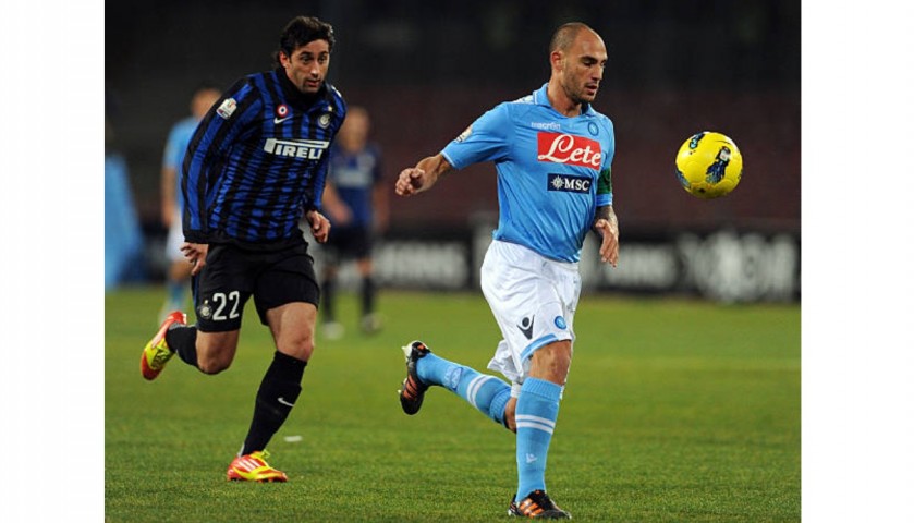 Cannavaro's Napoli Signed Match Shirt, 2011/12