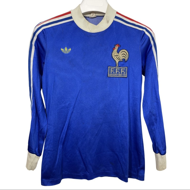 Official France Shirt, WC 1978