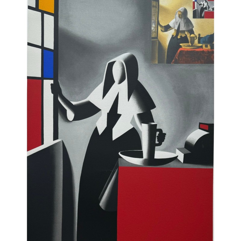 "Memory" by Mark Kostabi