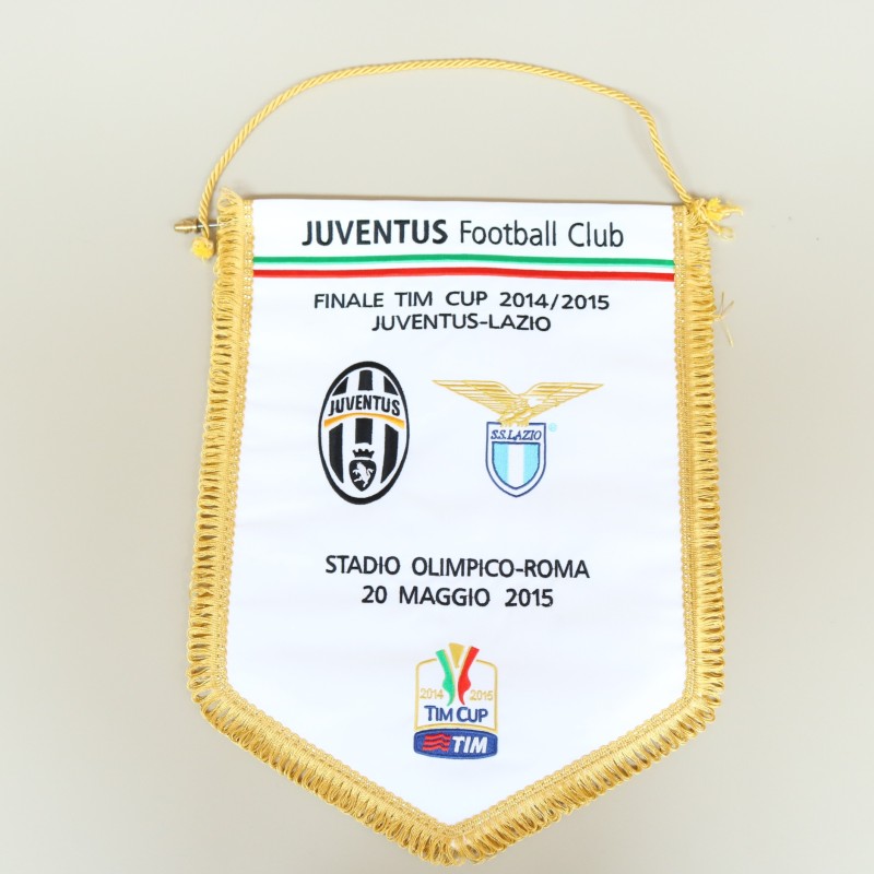 Gagliardetto gara Juventus vs Lazio 2015 - Finale TIM Cup