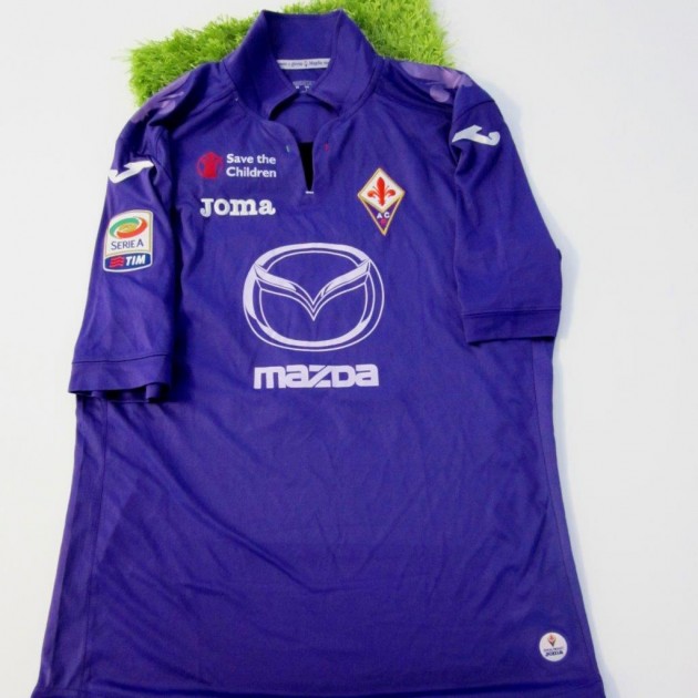 Aquilani match issued shirt, Fiorentina, Serie A 2013/2014