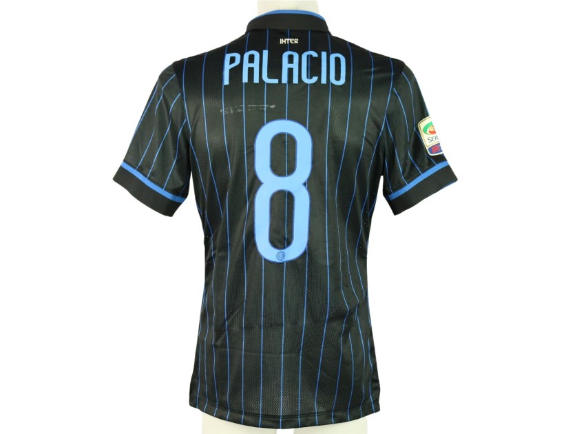 Palacio's Inter Milan Match Shirt, 2014/15